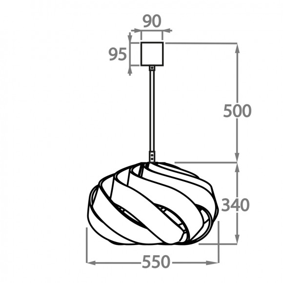 Люстра на штанге Bella Figura Moonlight CL210 Люстра на штанге Bella Figura Moonlight CL210