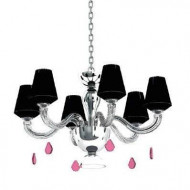 Люстра Beby Group Pure 7820B02 Chrome Silver Cortina Black Lilac