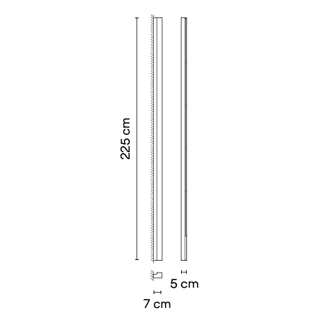 Настенный светильник Vibia Offset 1767 Настенный светильник Vibia Offset 1767