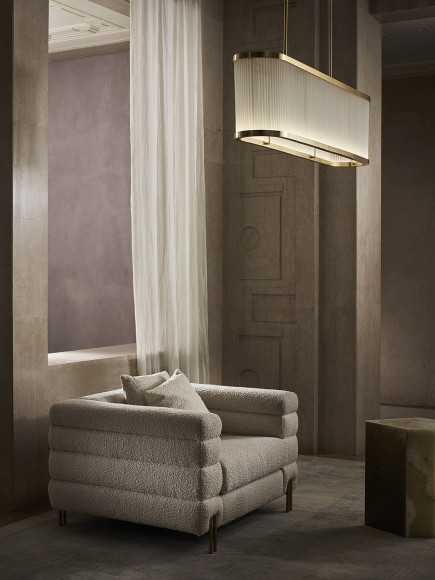 Люстра на штанге Bella Figura Moonlight CL131-150