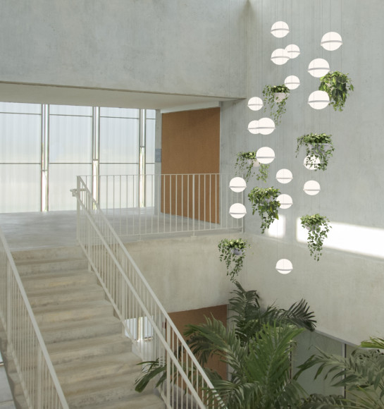 Подвесной светильник Vibia Palma 3730 Подвесной светильник Vibia Palma 3730