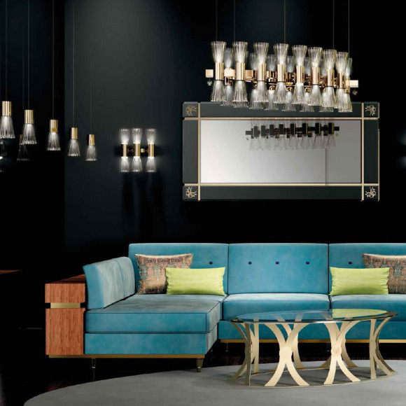 Люстра Beby Group Secret 0650B08 Chromed plated Golden Portofino Люстра Beby Group Secret 0650B08 Chromed plated Golden Portofino