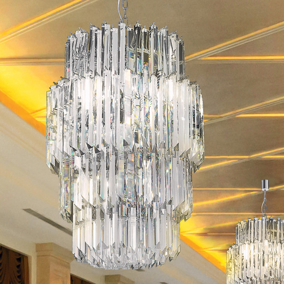Каскадная люстра Patrizia Volpato Cristalli 5005/S Каскадная люстра Patrizia Volpato Cristalli 5005/S