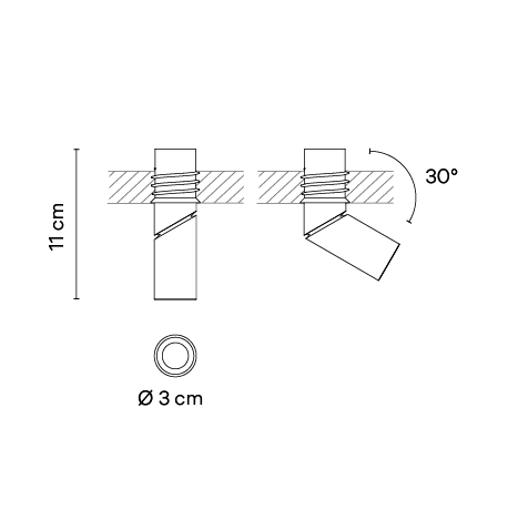 Потолочный светильник Vibia Bind solo 6624 Потолочный светильник Vibia Bind solo 6624