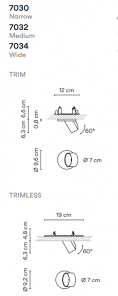 Спот Vibia Pro 7034