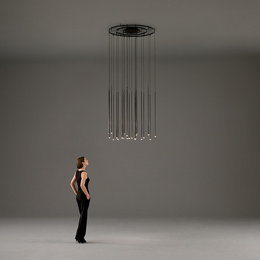 Подвесной светильник Vibia Slim 0925  Подвесной светильник Vibia Slim 0925