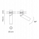 Потолочный светильник Vibia Bind solo 6644