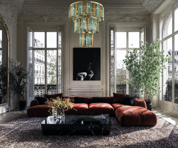 Подвесная люстра Sylcom Place Vendôme 3706