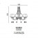 Люстра Beby Group Euphoria 0640B03 Chrome 024 Celeste