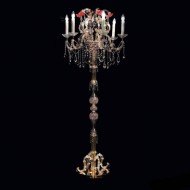 Торшер Beby Queen of Roses 9000P01 Light gold Swarovski Plaque Торшер Beby Queen of Roses 9000P01 Light gold Swarovski Plaque