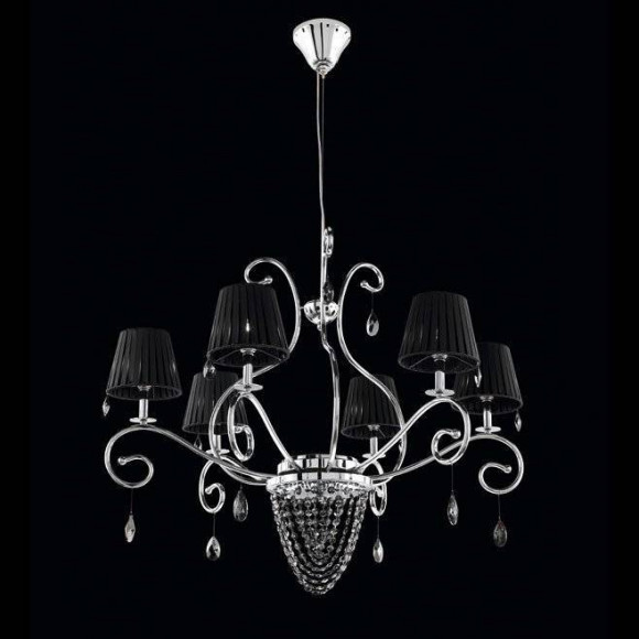 Люстра Beby Group Miss Bjioux 0117B01 Chrome Black Trasparent Cut Crystal Люстра Beby Group Miss Bjioux 0117B01 Chrome Black Trasparent Cut Crystal