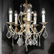 Люстра Beby Group Old style 3591/5 Green gold HALF CUT