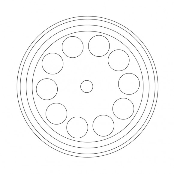 Настольный светильник Bella Figura Art Deco TL291