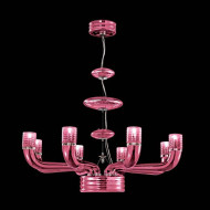 Люстра Beby Group Diadema 5450B02 Chrome Fuchsia Venice