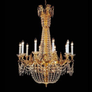 Люстра Beby Group Opera 2000/10+3 Gold Paint CUT CRYSTAL