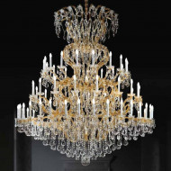 Люстра Beby Group Novecento 900/56+1 Light gold CUT CRYSTAL