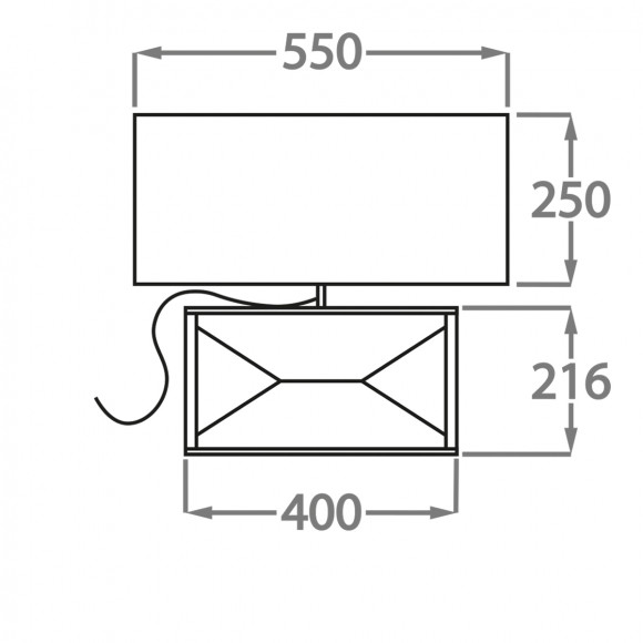 Настольный светильник Bella Figura Mayfair TL550 Настольный светильник Bella Figura Mayfair TL550