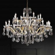 Люстра Beby Group Novecento 909/24 Light gold CUT CRYSTAL