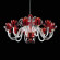 Люстра Beby Group Nuovo Vintage 340/12 Red