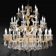 Люстра Beby Group Novecento 950/20+10+5 Light gold HALF CUT