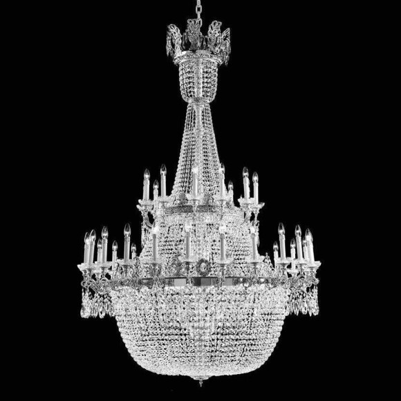 Люстра Beby Group Opera 2000/36+9 Chrome CUT CRYSTAL