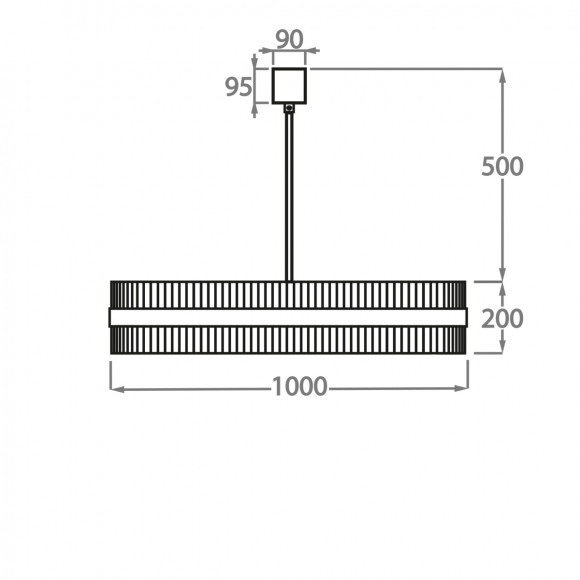 Люстра на штанге Bella Figura Mayfair CL121 Люстра на штанге Bella Figura Mayfair CL121