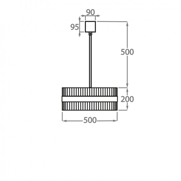 Люстра на штанге Bella Figura Mayfair CL121 Люстра на штанге Bella Figura Mayfair CL121