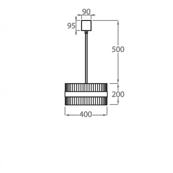 Люстра на штанге Bella Figura Mayfair CL121 Люстра на штанге Bella Figura Mayfair CL121