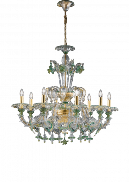 Люстра подвесная Sylcom Rezzonico 1470/12 Люстра подвесная Sylcom Rezzonico 1470/12