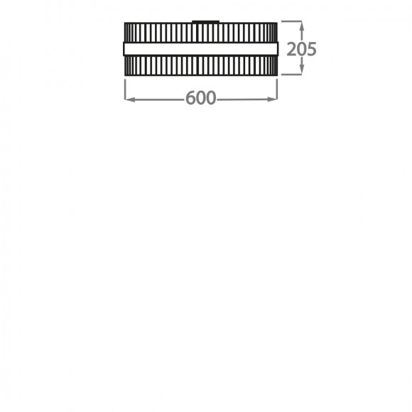 Люстра потолочная Bella Figura Mayfair CL121-FM