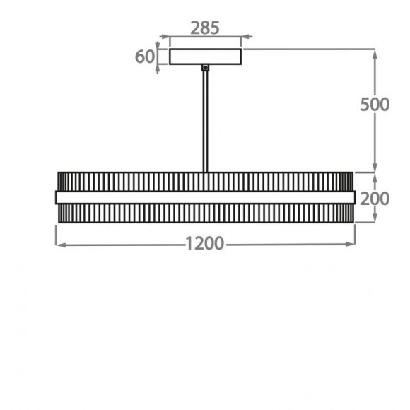 Люстра на штанге Bella Figura Mayfair CL121-LED Люстра на штанге Bella Figura Mayfair CL121-LED