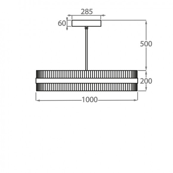 Люстра на штанге Bella Figura Mayfair CL121-LED Люстра на штанге Bella Figura Mayfair CL121-LED