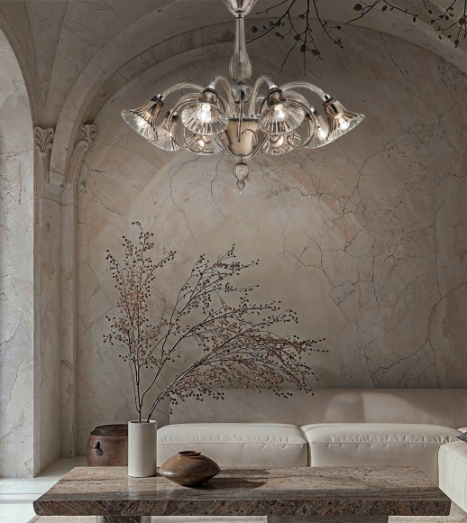 Подвесная люстра Sylcom Venier 1420/6 Подвесная люстра Sylcom Venier 1420/6