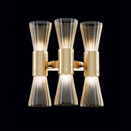 Настенный светильник Beby Group Secret 0650A02 Light gold Gold leaf