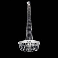 Подвесной светильник Beby Velvet 0150B02 Chrome Cut Almond