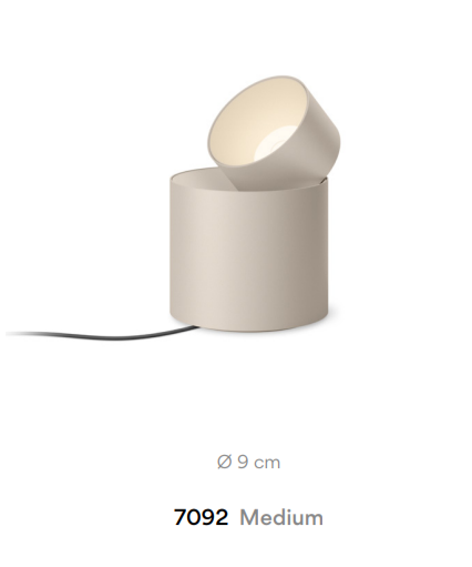Настольная лампа Vibia Pro 7092