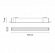 Потолочный светильник Vibia Line 3530