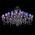 Люстра Beby Ultraviolet 0118B12 Chrome 184 SW Blu Violet