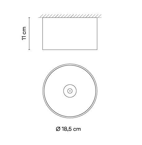 Потолочный светильник Vibia Bind solo 6702 Потолочный светильник Vibia Bind solo 6702