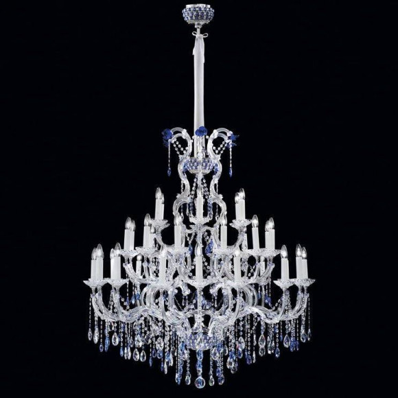 Люстра Beby Group Queen of Roses 9000B18 Chrome SW Bluino Люстра Beby Group Queen of Roses 9000B18 Chrome SW Bluino