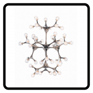 Подвесной светильник Pieter Adam Organic Atomic PA 892 Подвесной светильник Pieter Adam Organic Atomic PA 892