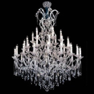 Люстра Beby Queen of Roses 9000B18 Chrome SW Silver Night