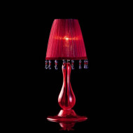 Настольная лампа Beby La Femme 7700L02 Chrome Red Sensuelle 280 SW Blu Violet