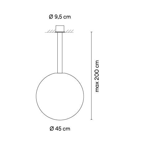 Подвесной светильник Vibia Circus solo 0187 Подвесной светильник Vibia Circus solo 0187