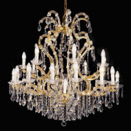 Люстра Beby Group Novecento 975/16+8+1 Light gold CUT CRYSTAL