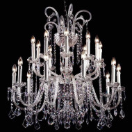 Люстра Beby Group Crystal 7150/10+10 Chrome CUT CRYSTAL