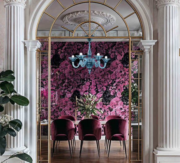 Подвесная люстра Sylcom Dolfin 1380/5