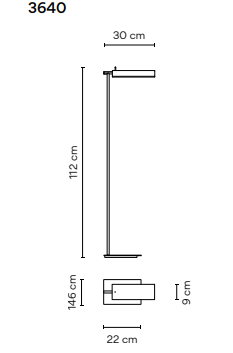 Торшер Vibia Asia 3640 Торшер Vibia Asia 3640