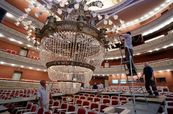 Лифт для люстры до 1000 кг Reel Tech Lift PFI-1000 Heavy duty высота подъема 10 м