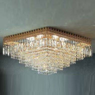 Потолочный светильник Beby Group Empire 1800/6/PL Bronze Brushed CUT CRYSTAL Потолочный светильник Beby Group Empire 1800/6/PL Bronze Brushed CUT CRYSTAL